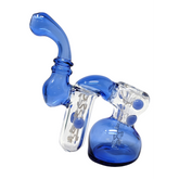 2 CHAMBER COLOR TUBE BUBBLER | HAND PIPE